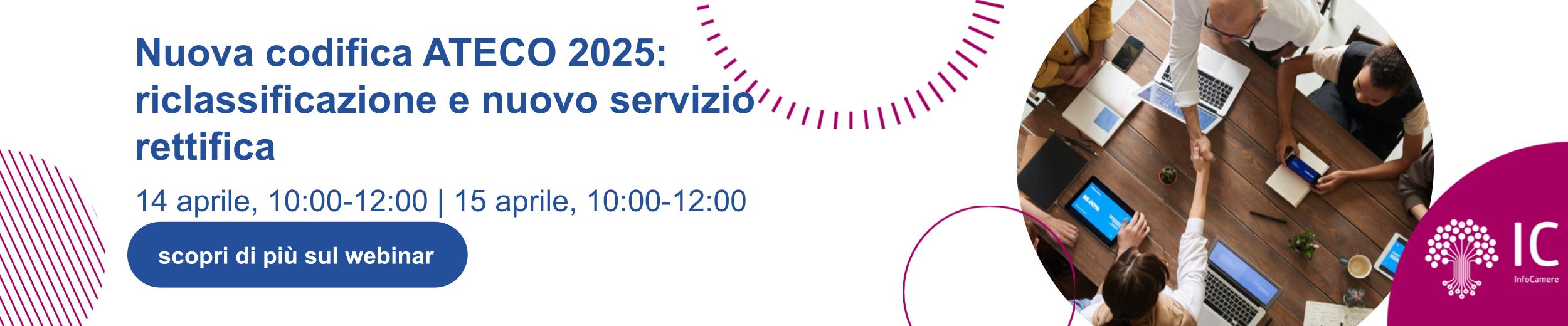 TITOLO EVENTO ATECO